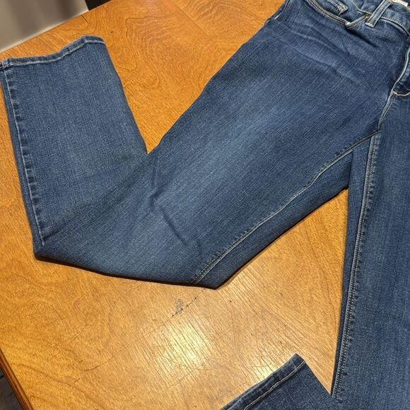 NYDJ Parker Slim Skinny Jeans in Classic Blue - Picture 5 of 11